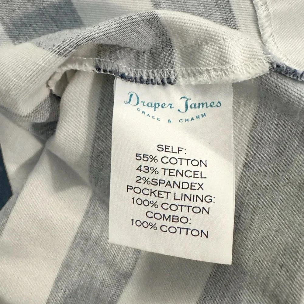 Draper James | Striped Shift Dress (6) 💙🤍💙 - Picture 9 of 9